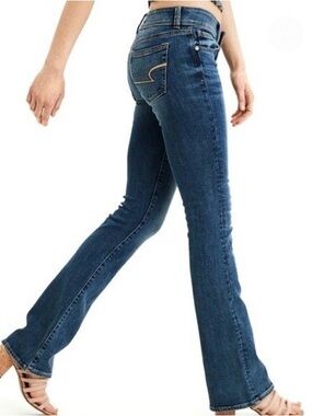 American Eagle Outfitters Dark Blue Flare Jeans